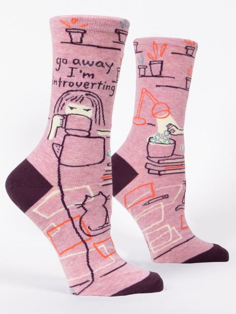 Go away I'm introverting socks