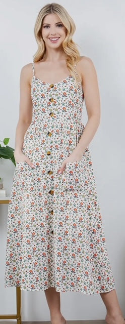 Midi mushroom dress