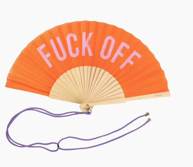 Fan with strap