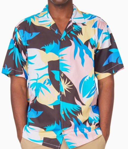 Fun print camp shirts