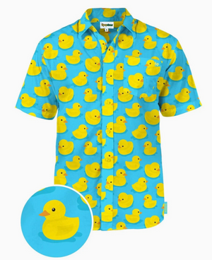 Rubber duckie button up shirts