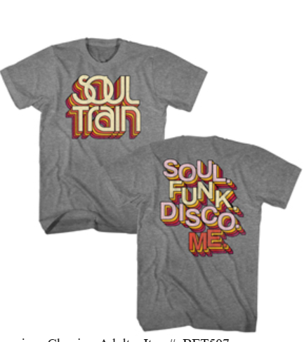 Soul train double print T-shirts