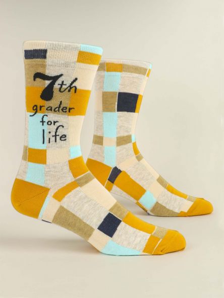 7th grader for life socks