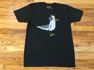 Headphone seagull T-shirts