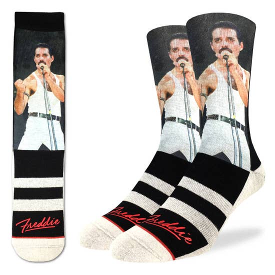 Freddie live aid socks