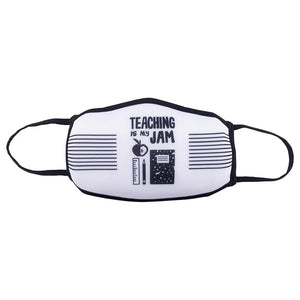 teaching is my jam mask