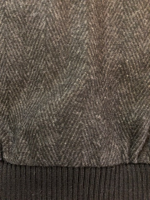 Tweed and Wool Combination Jacket
